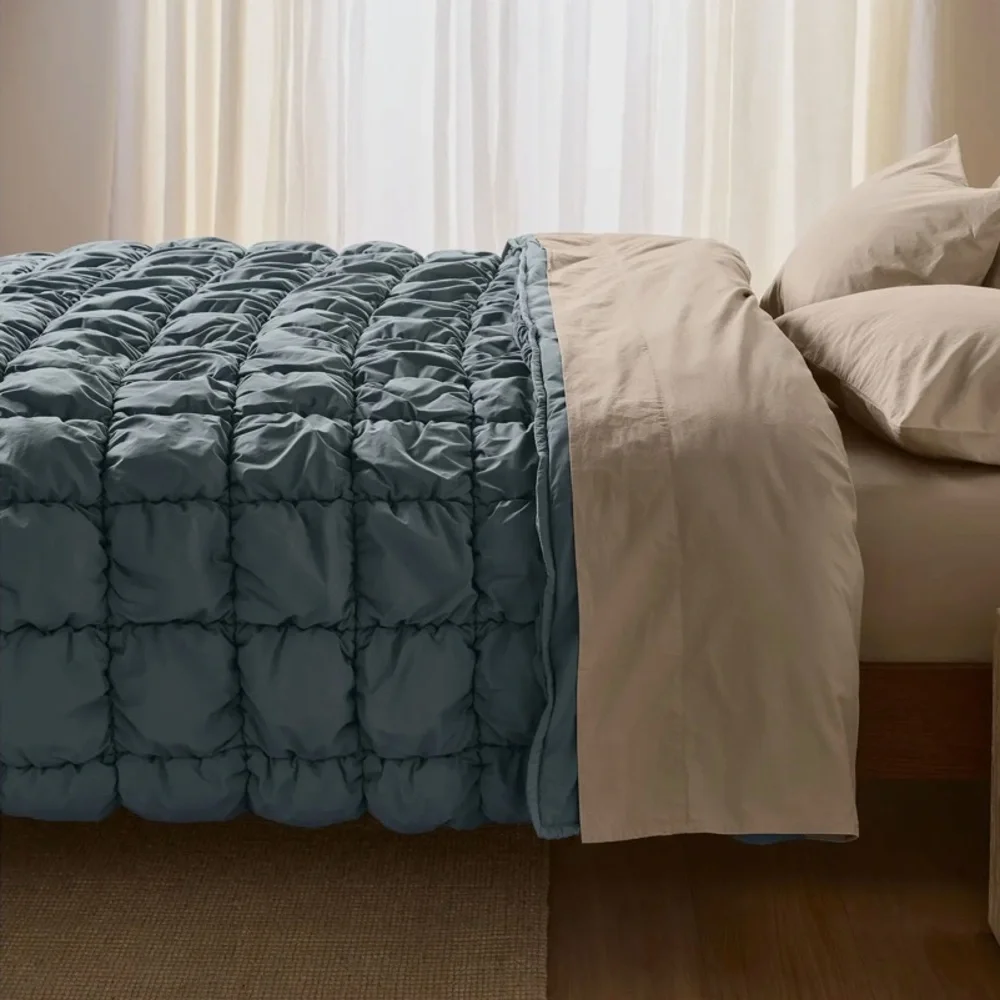 Parachute Cozy Quilted Organic Cotton Comforter king